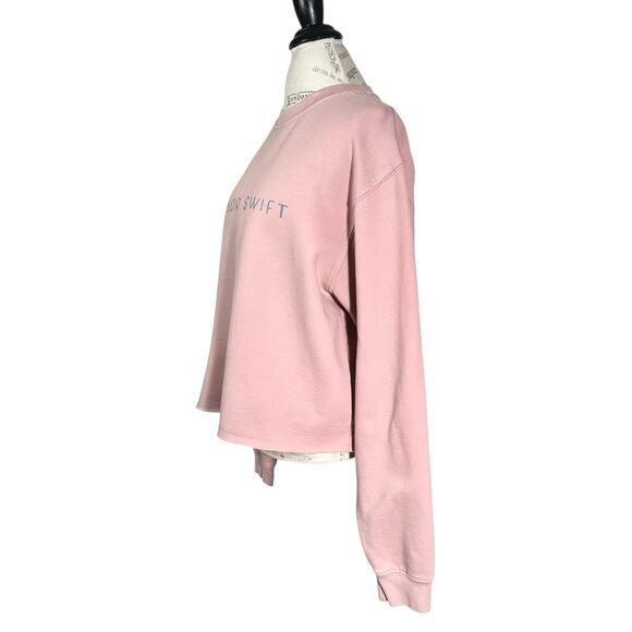 Taylor Swift | Women | 1989 Taylor’s Version Pink DIY Cropped Sweatshirt | 2XL - Picture 4 of 12